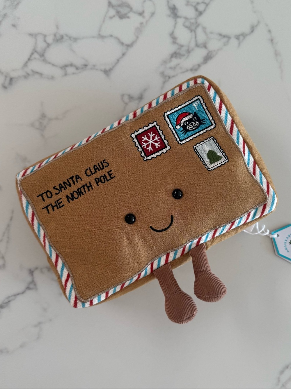 Jellycat Amuseables Letter to Santa Plushie